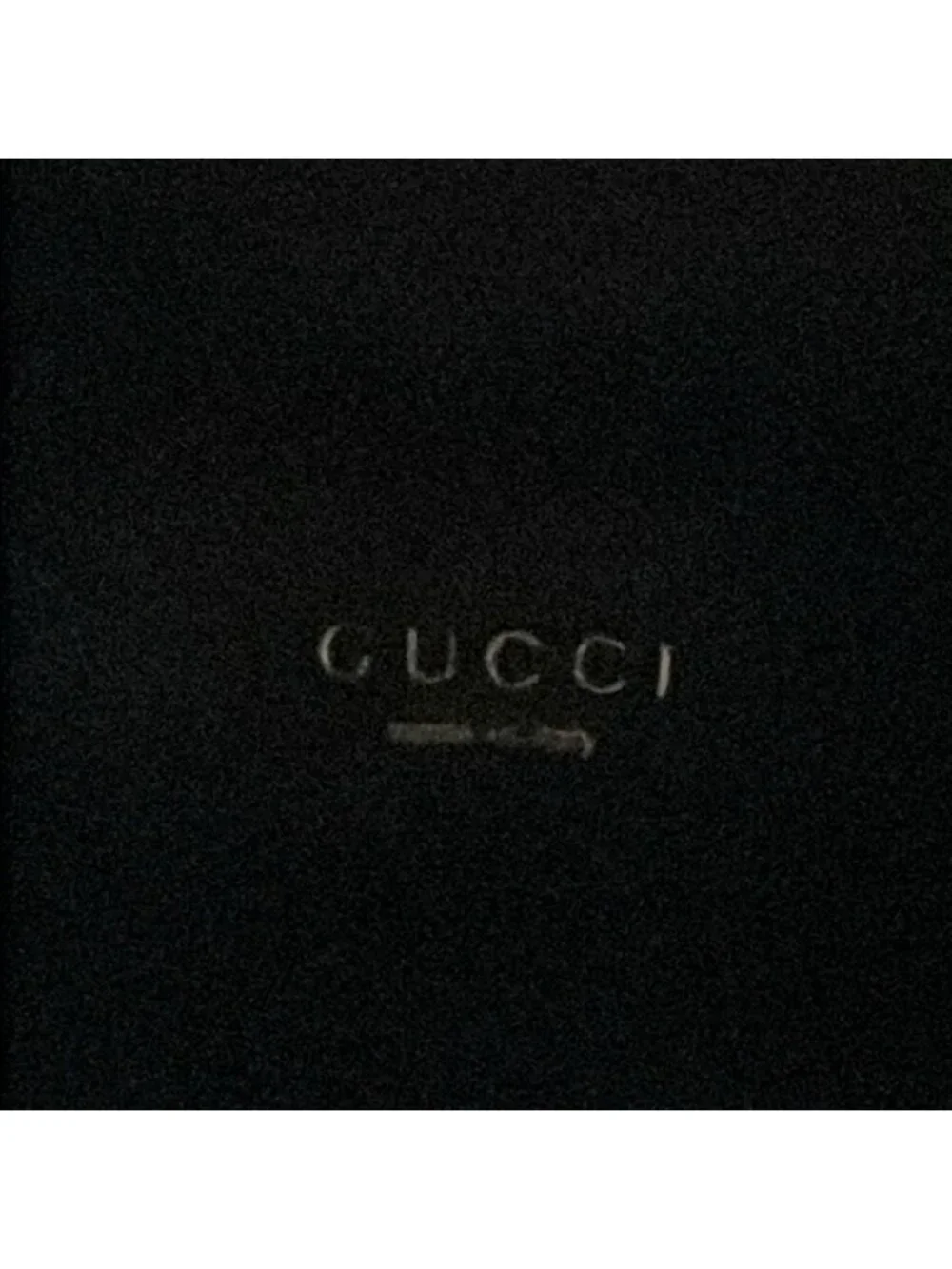 Gucci Long Boots Black Tassel Leather 37.5